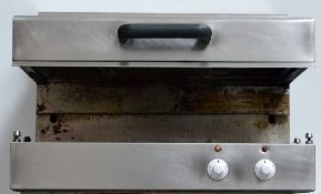 1 x Stainless Steel Commercial Salamander Grill With Adjustable Grill Height - Dimensions: W65 x H48