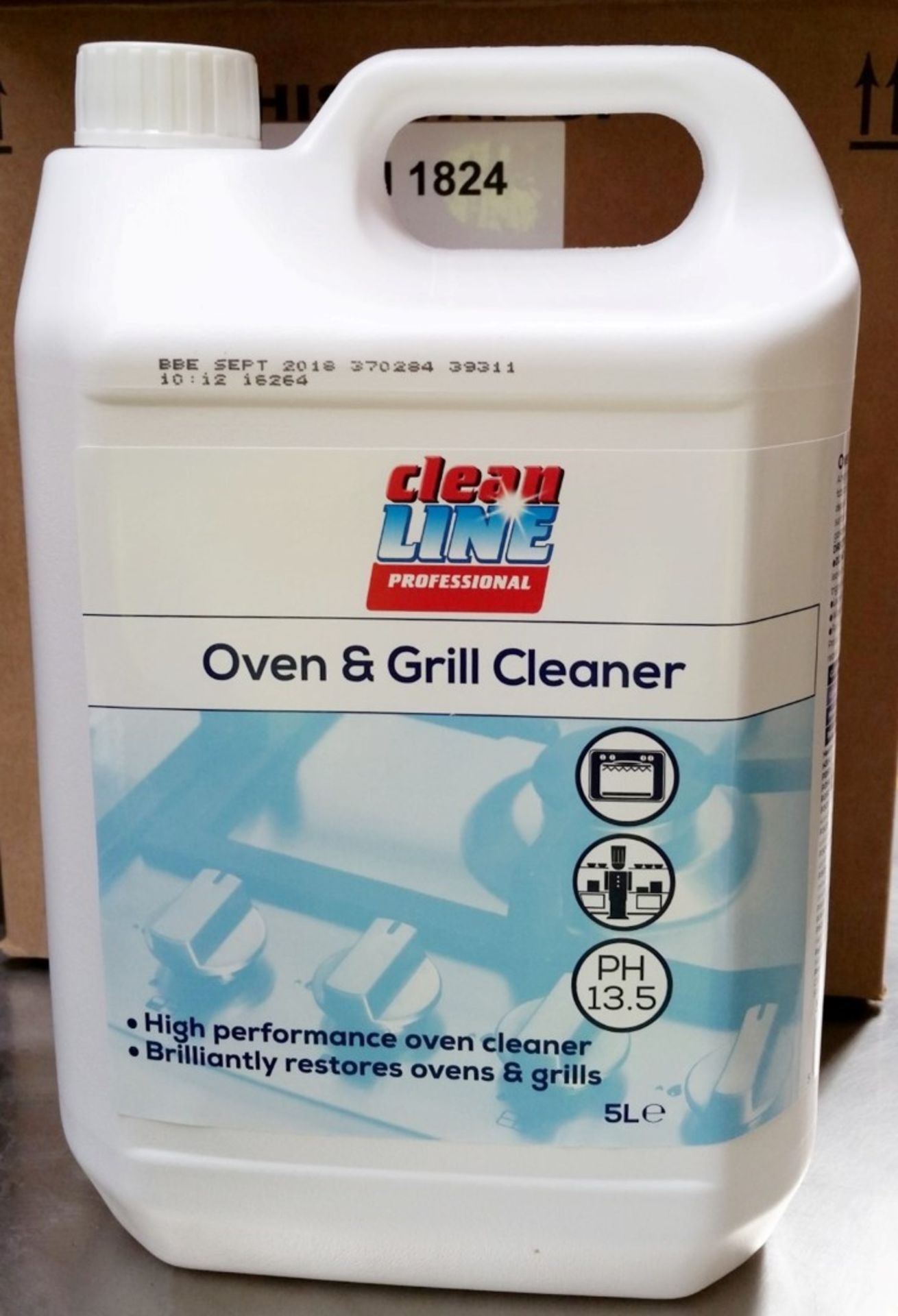 10 x Clean Line Professional 5 Litre Oven & Grill Cleaner - High Performance Oven Cleaner -