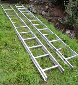 1 x Abru Starmaster DIY 3.40m Ladder - Extends to 6.10m - CL226 - Location: Knutsford WA16 - RRP £