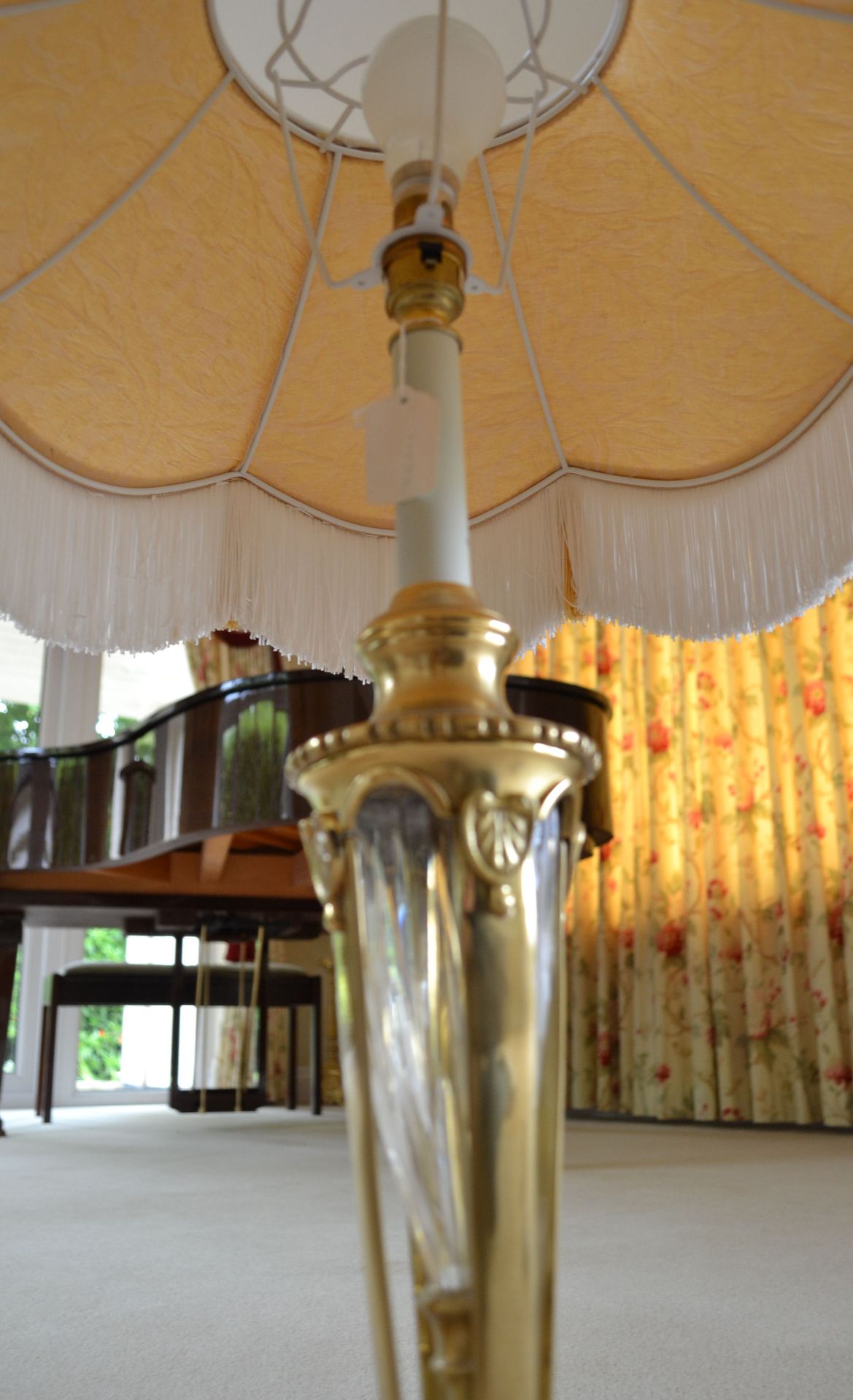 1 x Art Deco Style Lamp in Gold - CL226 - Location: Knutsford WA16 - NO VAT ON THE HAMMER Includes - Image 6 of 7