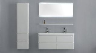 1 x Stylish Bathroom Edge Back-lit Mirror 80 - B Grade Stock - Ref:AMR11-080 - CL170 - Location: Not