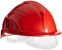 9 x Centurion S10ERA Vision Euro Red Helmets - CL185 - Ref: C3 - New Stock - Location: Altrincham WA