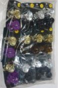 1,080 x Twin Pack Octopus Claw Hair Clips - Womens Hair Accessories - Excellent Resale Stock -