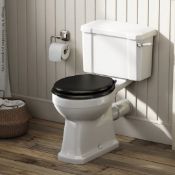 1 x The Bath Co. CAMBERLEY Close Coupled WC Toilet - Includes Pan (Inc. Fixings) And Cistern -