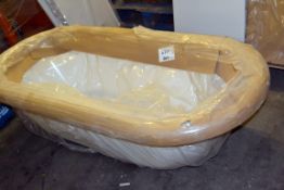 1 x Acrylic Roll Top Bath - Dimensions: L78 x W82 x H50cm - Ref: GMB029 - CL190 - Unused Stock -