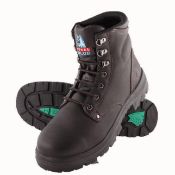 1 x Pair of Steel Blue 392802 Argyle Metatarsal Claret S3 Black Safety Boots - Size 4/37 - CL185 - R