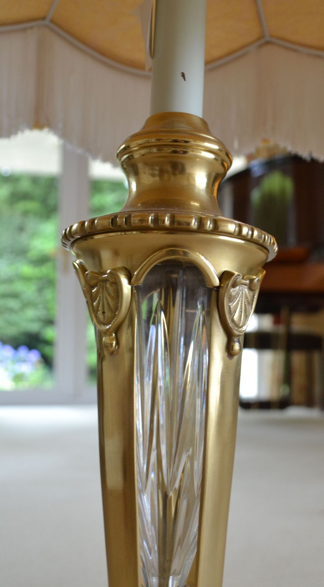 1 x Art Deco Style Lamp in Gold - CL226 - Location: Knutsford WA16 - NO VAT ON THE HAMMER Includes - Image 4 of 7