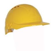 7 x Centurion Concept Miner Yellow Safety Helmets - CL185 - Ref: C5/S09YA - New Stock - Location: Al
