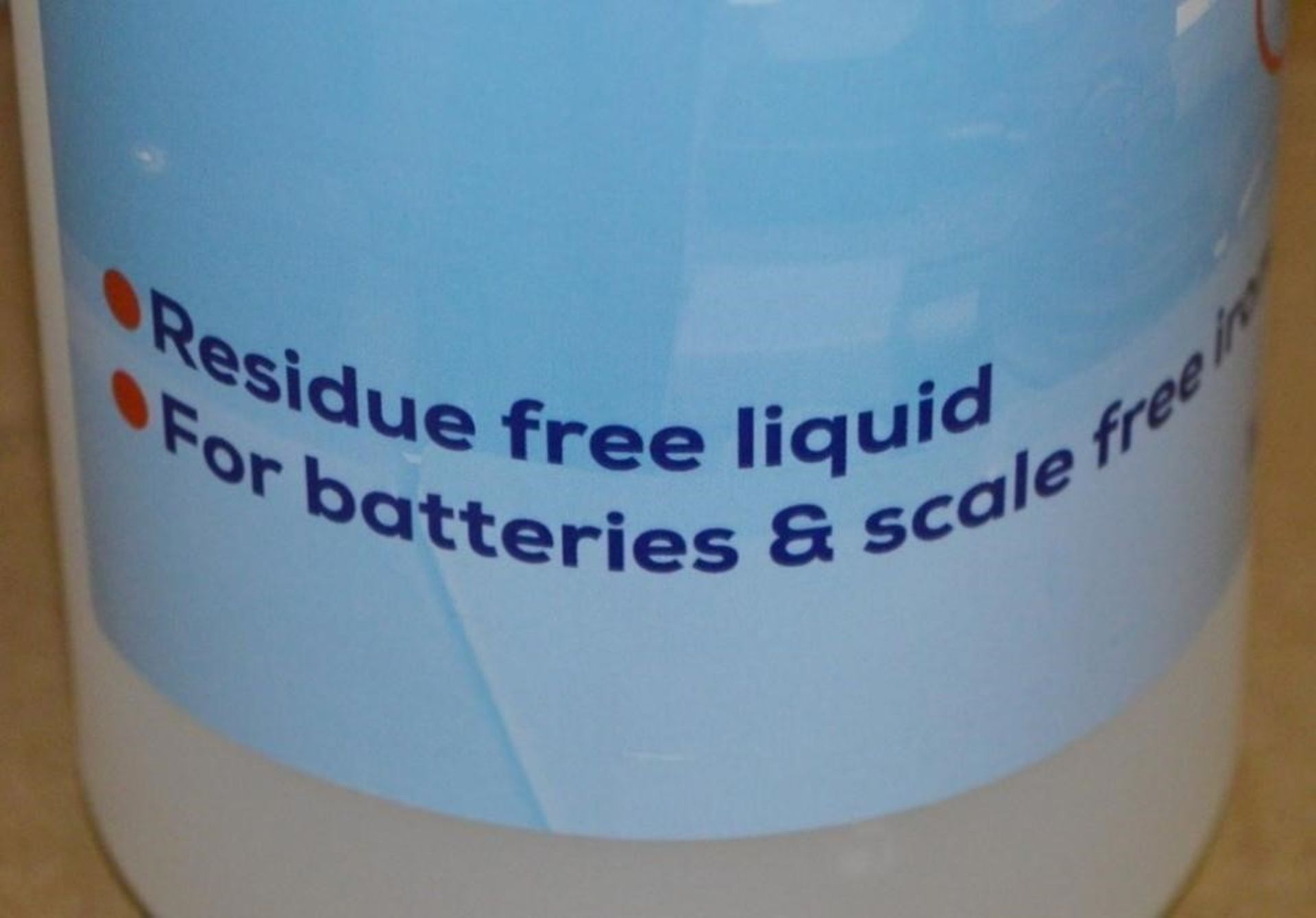 6 x 1-Litre Clean Line Professional Branded De-Ionised (Distilled) Water - New / Unused Stock - - Image 3 of 4