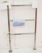 1 x Vogue Electric Heated Towel Rail Including Wall Stays - New / Boxed Stock - Dimensions: W x Hcm