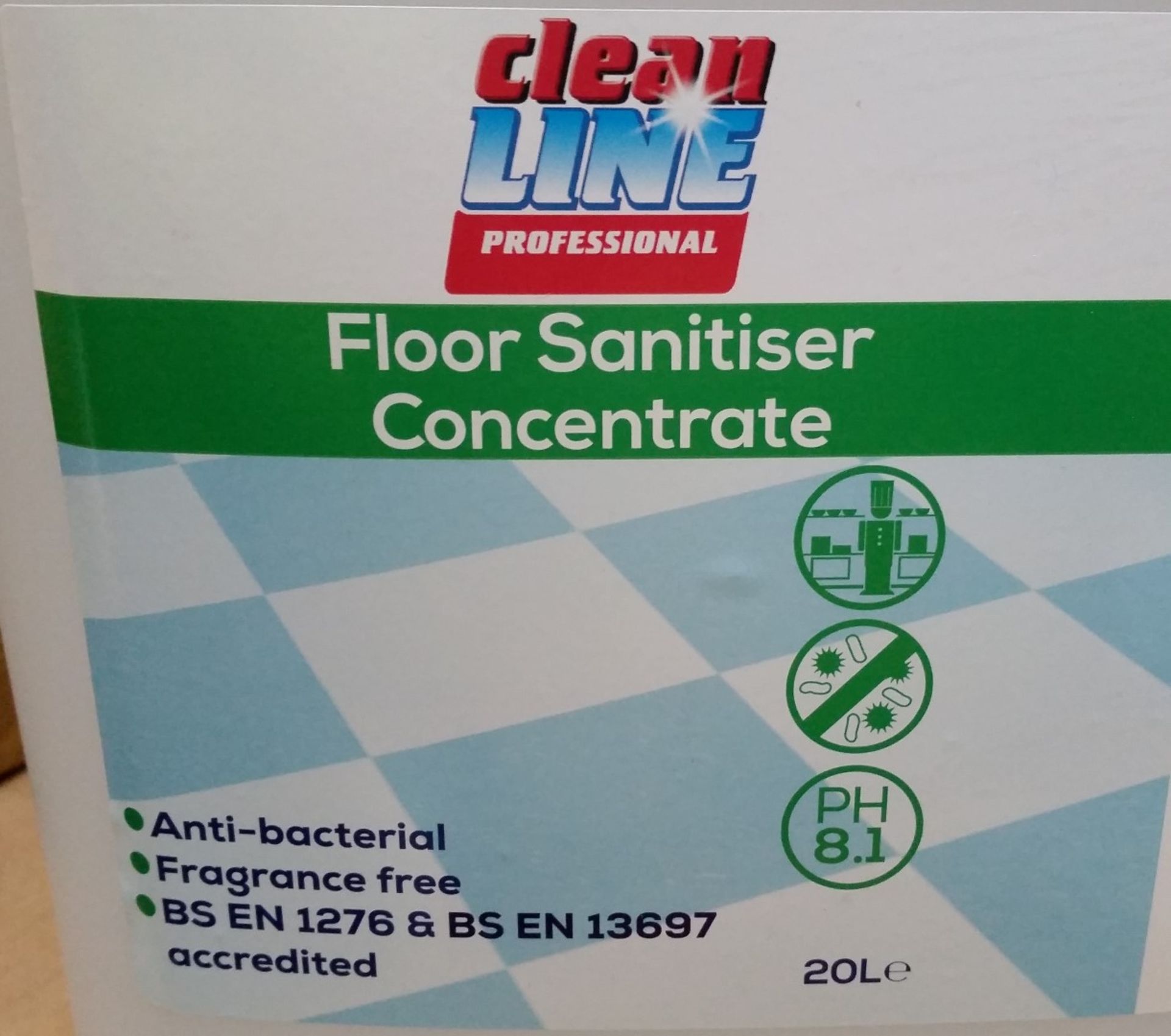 1 x Clean Line Professional 20 Litre Floor Sanitiser Concentrate - Anti Bacterial and Fragrant - Image 3 of 5