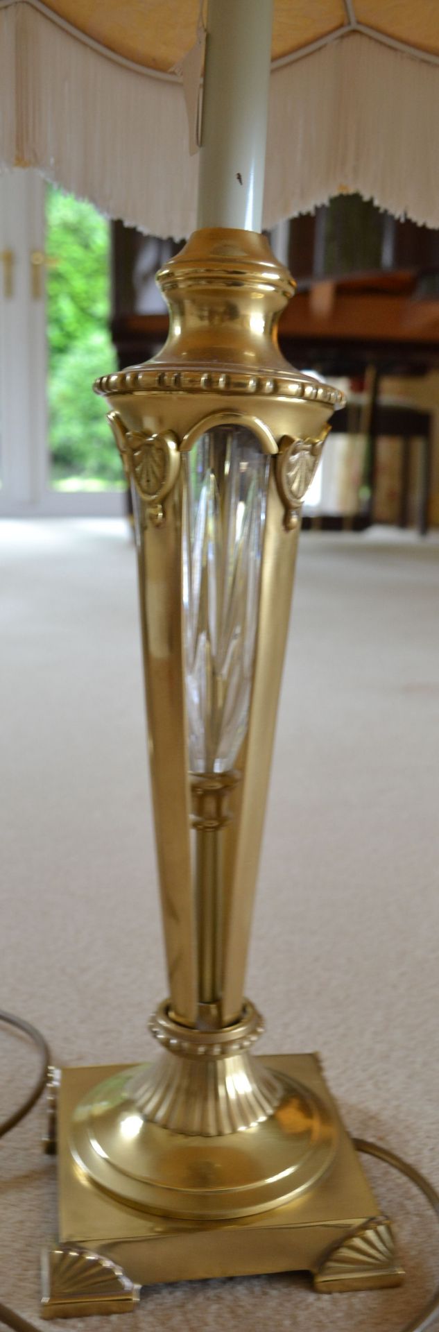 1 x Art Deco Style Lamp in Gold - CL226 - Location: Knutsford WA16 - NO VAT ON THE HAMMER Includes - Image 3 of 7
