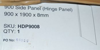 1 x MODE 8mm Side Panel (Hinge Panel) - HDP9008 - Dimensions: 900 x 1900 x 8mm - Ref: GMB010 - CL190