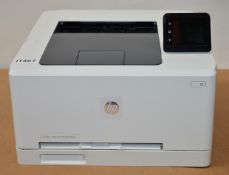 1 x HP LaserJet Pro M252dw Colour Laser Printer - CL010 - Ref IT467 - Includes Full Set of