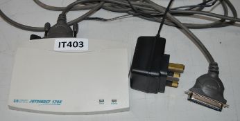 1 x HP JetDirect 170x External Print Server (J3258B) - Includes Cables - Ref IT403 - CL280 -