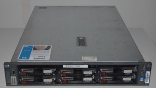 1 x HP Proliant DL380 G4 Rackmount Server - Features 2 x Intel Xeon 3.6ghz Processors and 8gb