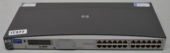1 x HP Procurve 24 Port Network Switch Switch 2124 - Model Number J4868A - CL280 - Ref IT377 -