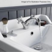 1 x Hampshire Basin Mixer Tap (TAP21) - High Quality Chrome Plated Brass - Ref: MTN012 - CL190 - New