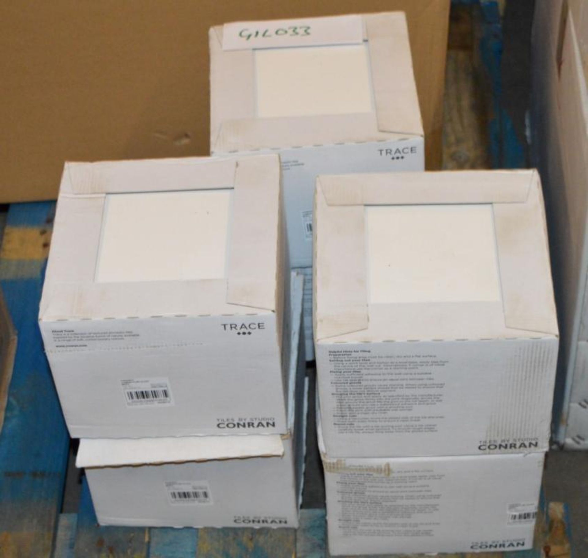 6 x Boxes of Conran Glazed Ceramic Wall Tiles in Gloss White - Size 200 x 200mm - Each Box - Image 2 of 4