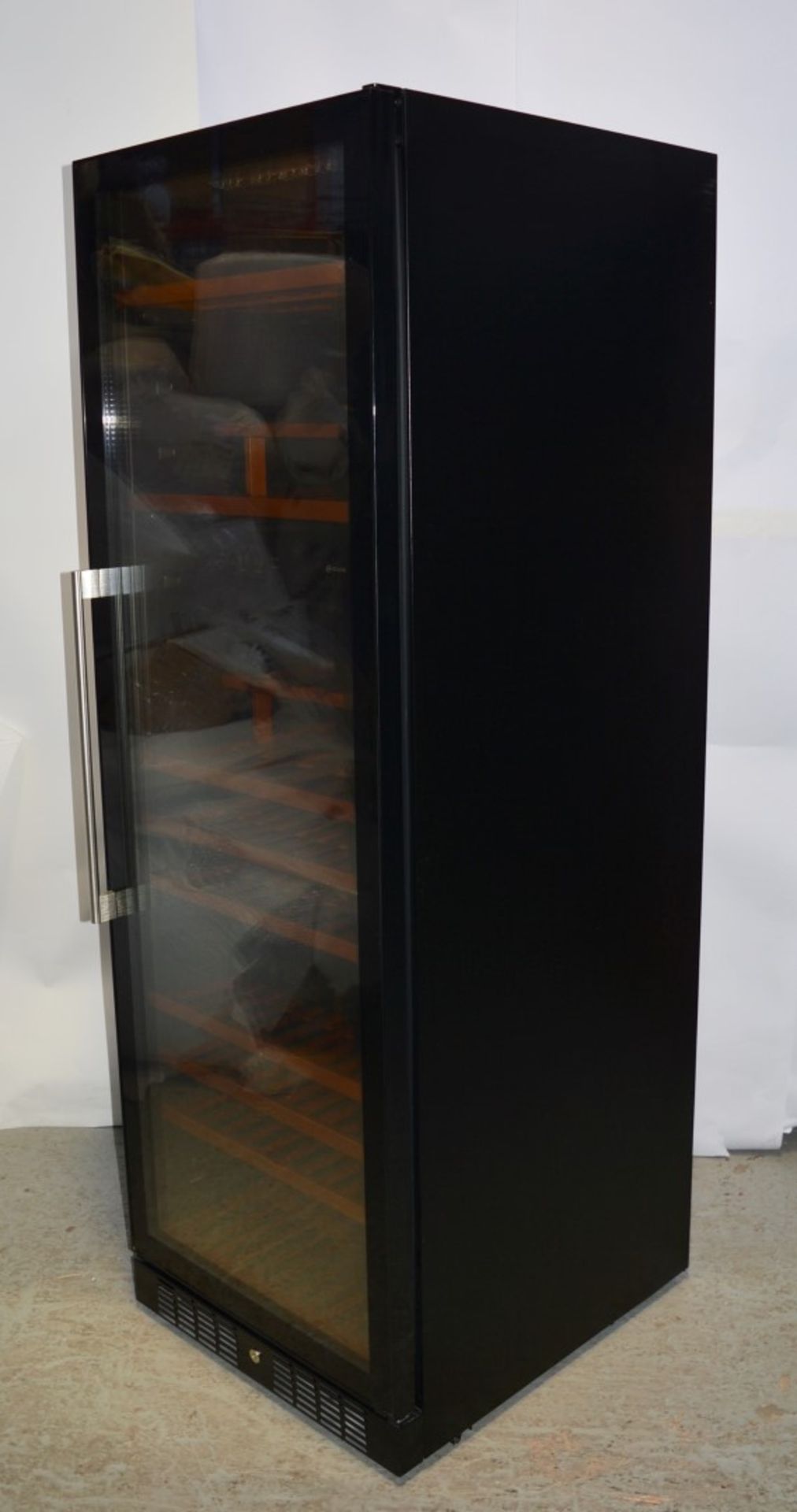 1 x Caple Freestanding Wine Chiller Cabinet - Model WF1547 - Height 176cm - Features Black Glass - Image 17 of 18