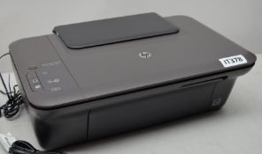 1 x HP Deskjet 1050A All-In-One Colour Printer - Print, Fax, Copy - CL280 - Ref IT378 - Location: