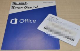 1 x Microsoft Office Professional 2013 - CL010 - Location: Altrincham WA14 - You are bidding on