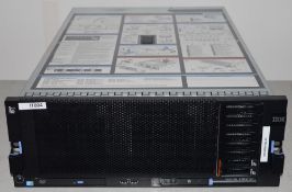 1 x IBM System X3850 X5 Rack Mount Server - Features 4 x Intel 10 Core E7-8850 2ghz Processors,