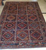 1 x Persian Yaleme Hand Knotted Vegetable Dyed Rug - Dimensions: 382x268cm - Unused - NO VAT ON THE