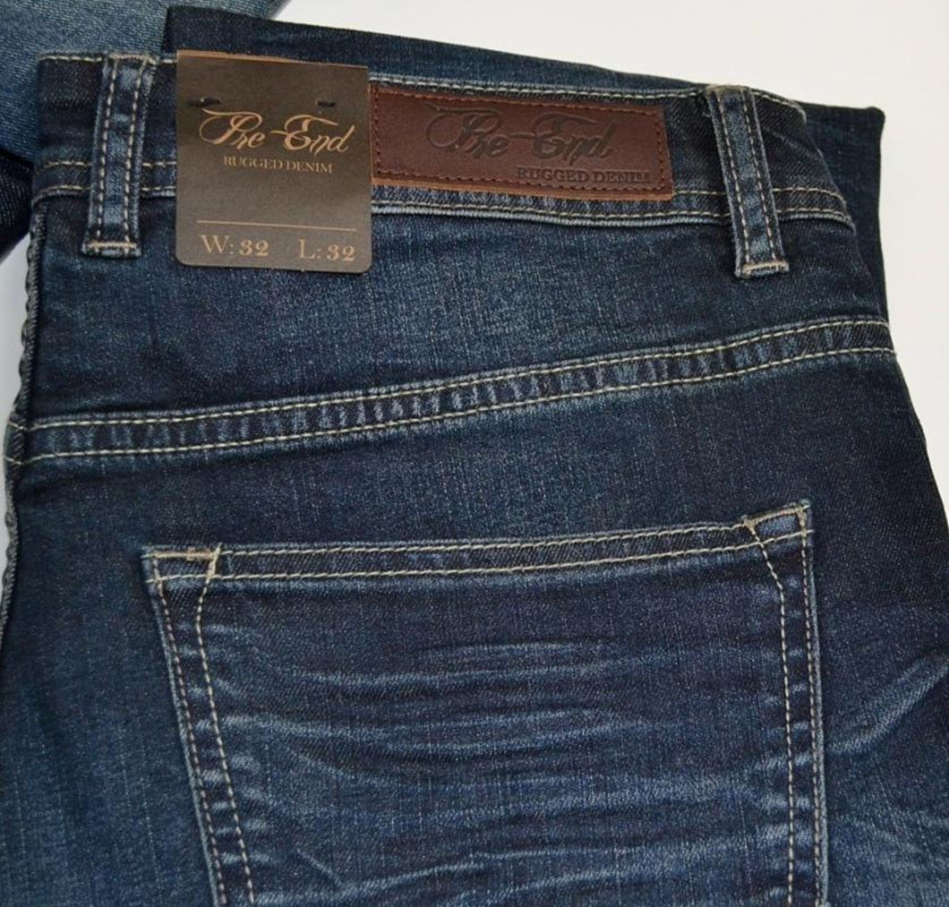4 x Assorted Pairs Of PRE END Branded Mens Jeans - New Stock With Tags - Recent Retail Closure - - Image 2 of 5