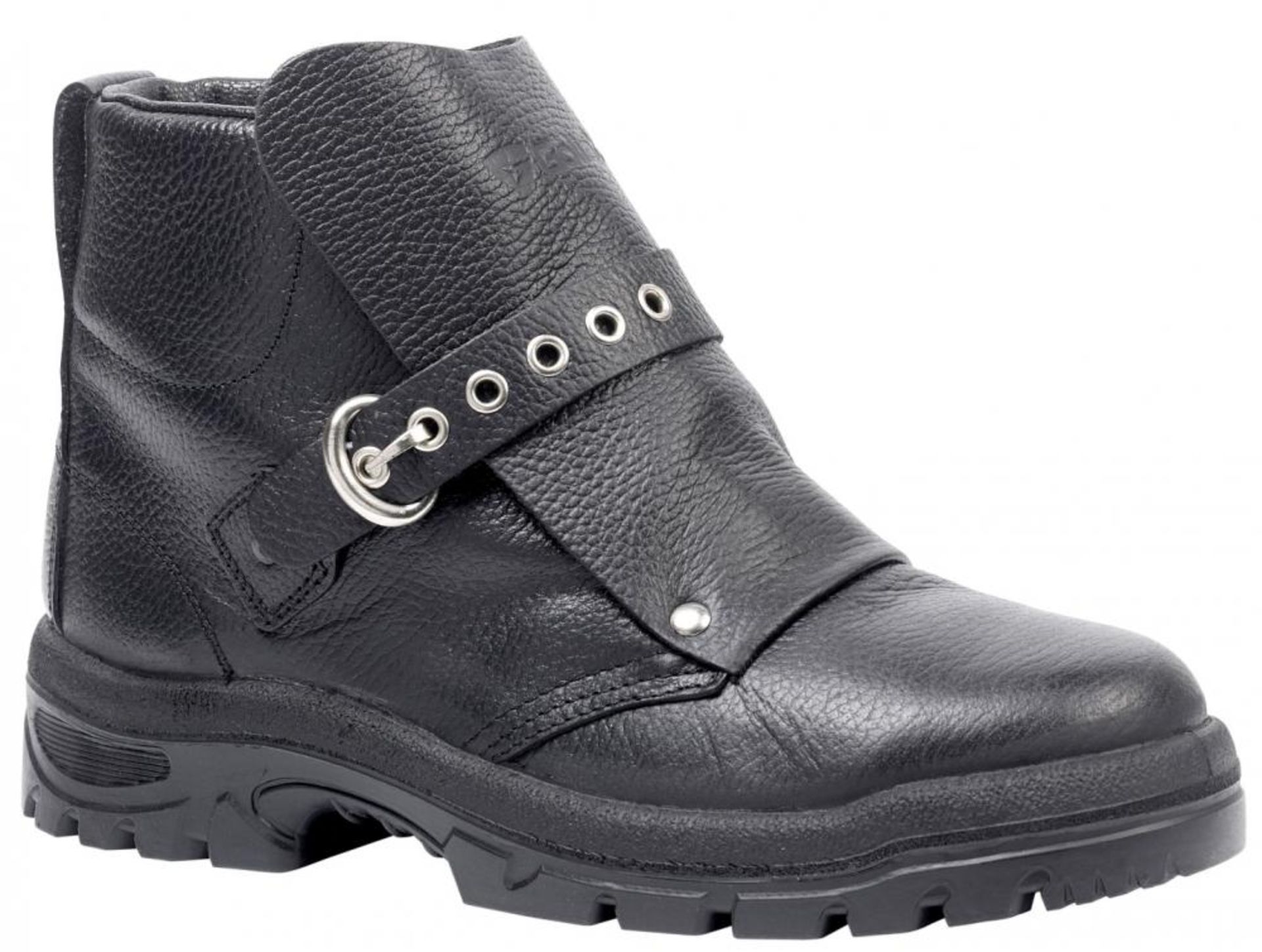 1 x Pair of Foundry Ankle Boot BL Wide With Steel Midsole - HM2001WSI - Size 6 - CL185 - Ref: