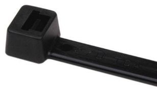 500 x Hellermann Tyton Black Nylon Non Releasable Cable Ties - 270mm x 4.6mm - LK Series - CL011 -