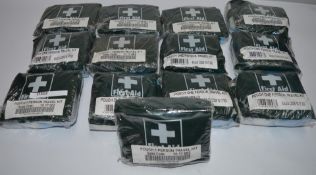 13 x First Aid 1 Person Travel Kit Pouches - New Sealed Stock - CL011 - Ref IT302 - Location: