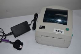 1 x Zebra LP2844 Direct Thermal Label Printer - CL011 - Ref IT333 - Location: Altrincham WA14 -