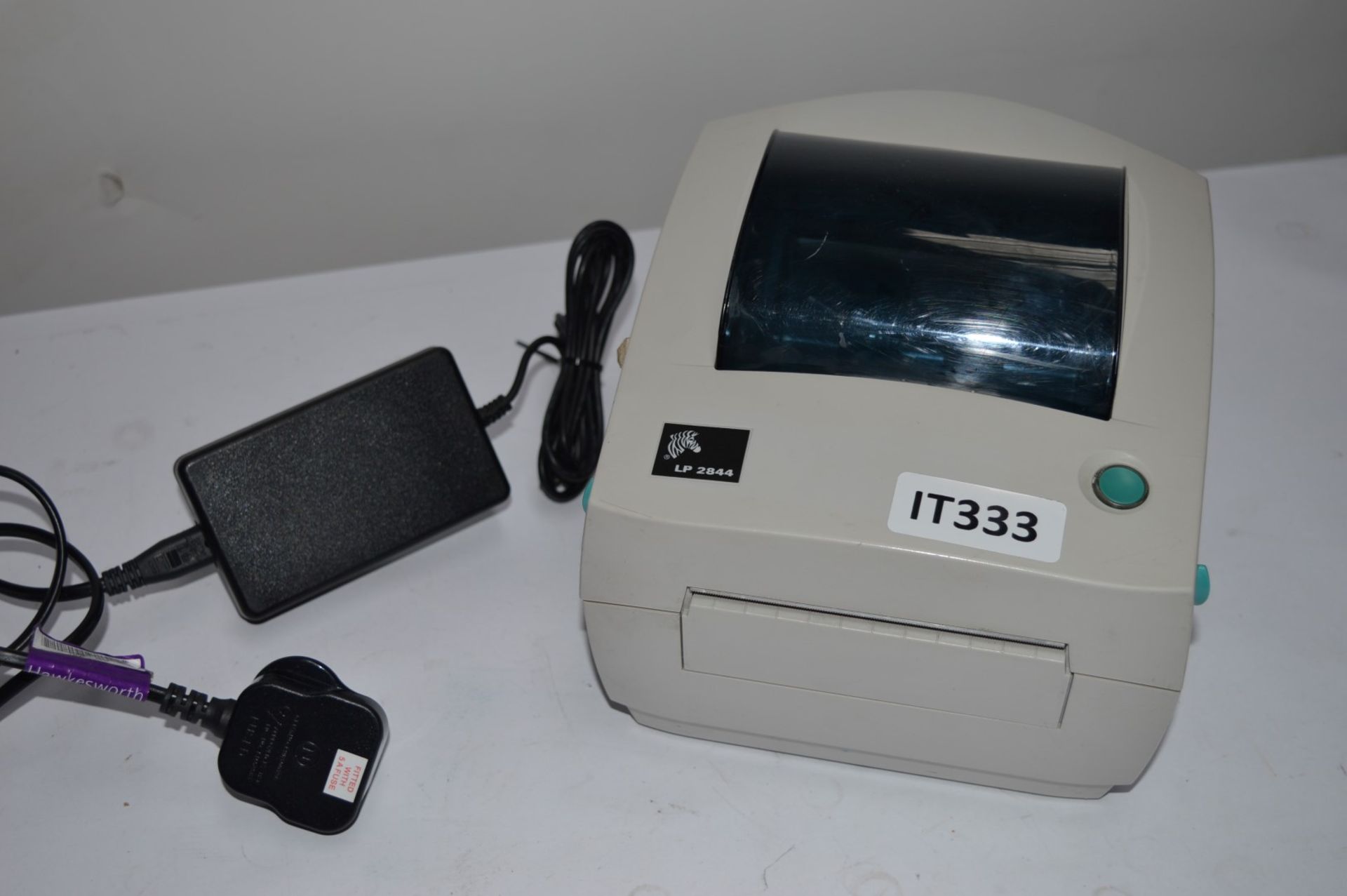 1 x Zebra LP2844 Direct Thermal Label Printer - CL011 - Ref IT333 - Location: Altrincham WA14 -