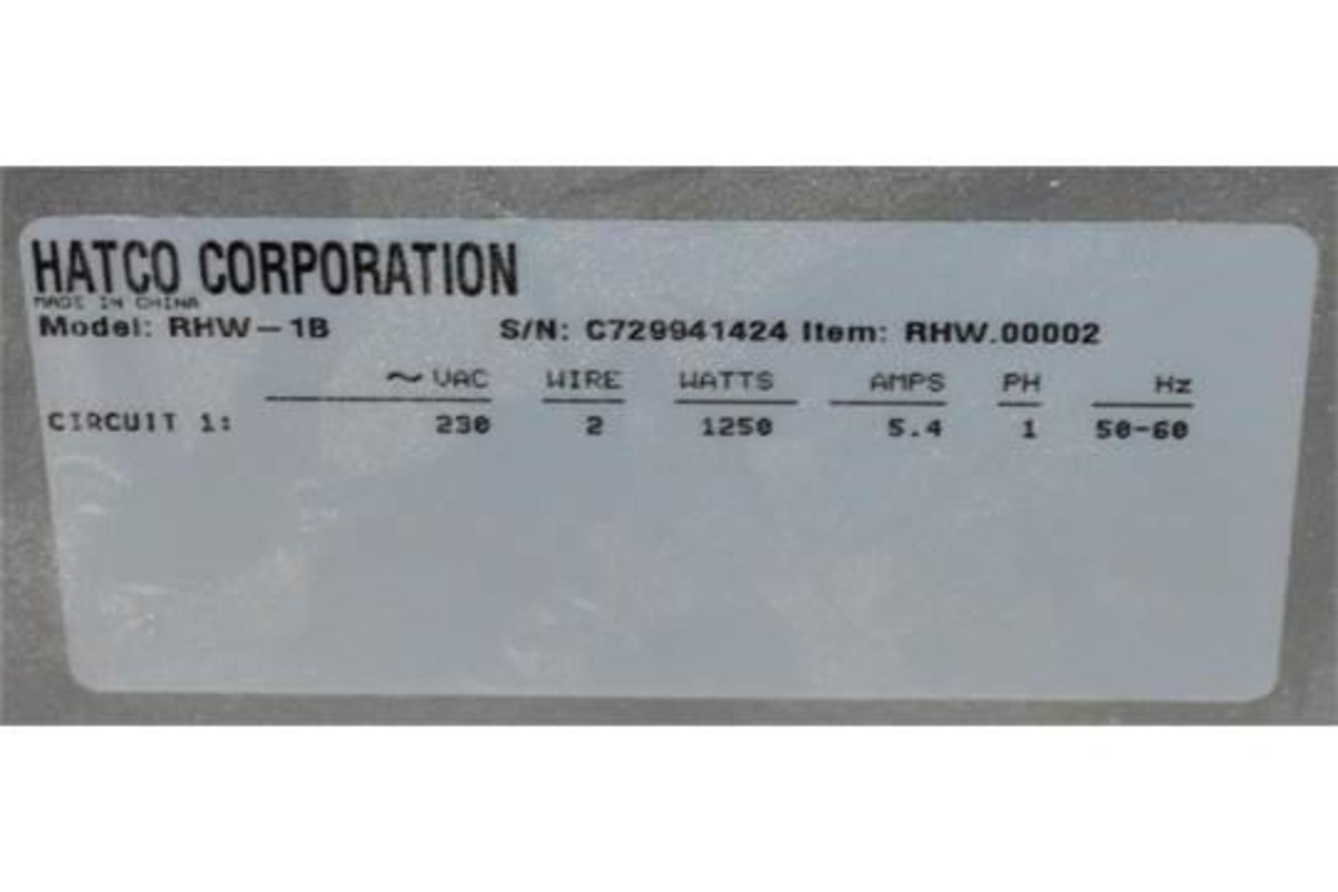 1 x Hatco Drop In Heated Food Holding Well - CL164 - Ideal For Holding Your Fresh or Previously - Image 4 of 12