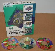 1 x NC Graphics Machining Strategist Software - Includes Retail Box and Three Various CD Roms -