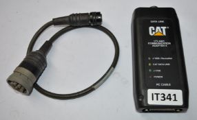 1 x CAT Caterpillar Communications Adapter II - Model 171-4401 - CL400 - Includes Connection Cable -