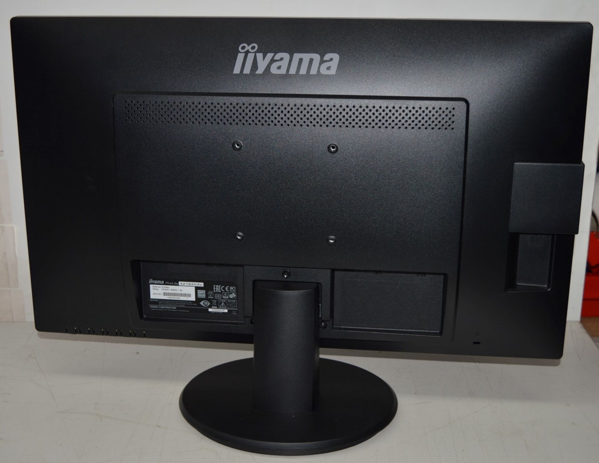 1 x iiyama ProLite 27 Inch AMVA+ HD LED Monitor - Model X2783HSU - Large High End Monitor For - Image 6 of 10