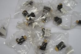 15 x HDMI 1080p Right Angle Right Angle Adaptors With Gold Connectors - New Sealed Stock - CL011 -