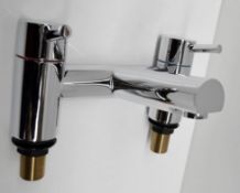 1 x Matrix Bath Mixer Tap - Featuring Modern Style With A Round Shape - Ref: MBI028 - CL190 - Unused