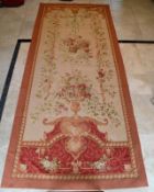 1 x Chinese Aubussan Tapestry - Dimensions: 371x152cm - Unused - NO VAT ON THE HAMMER - Ref: DSY0382