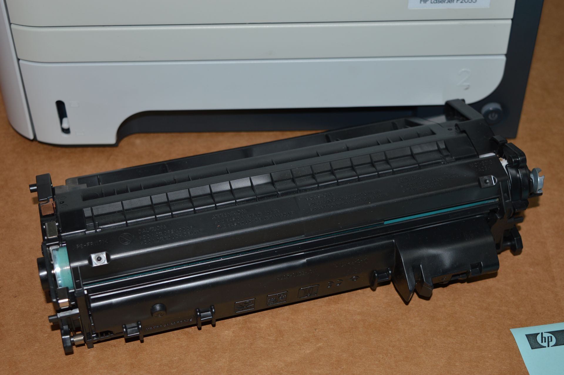 1 x HP Laserjet P2055 Desktop Laser Printer - Good Working Order - Includes Two Toners - CL010 - Ref - Image 9 of 9