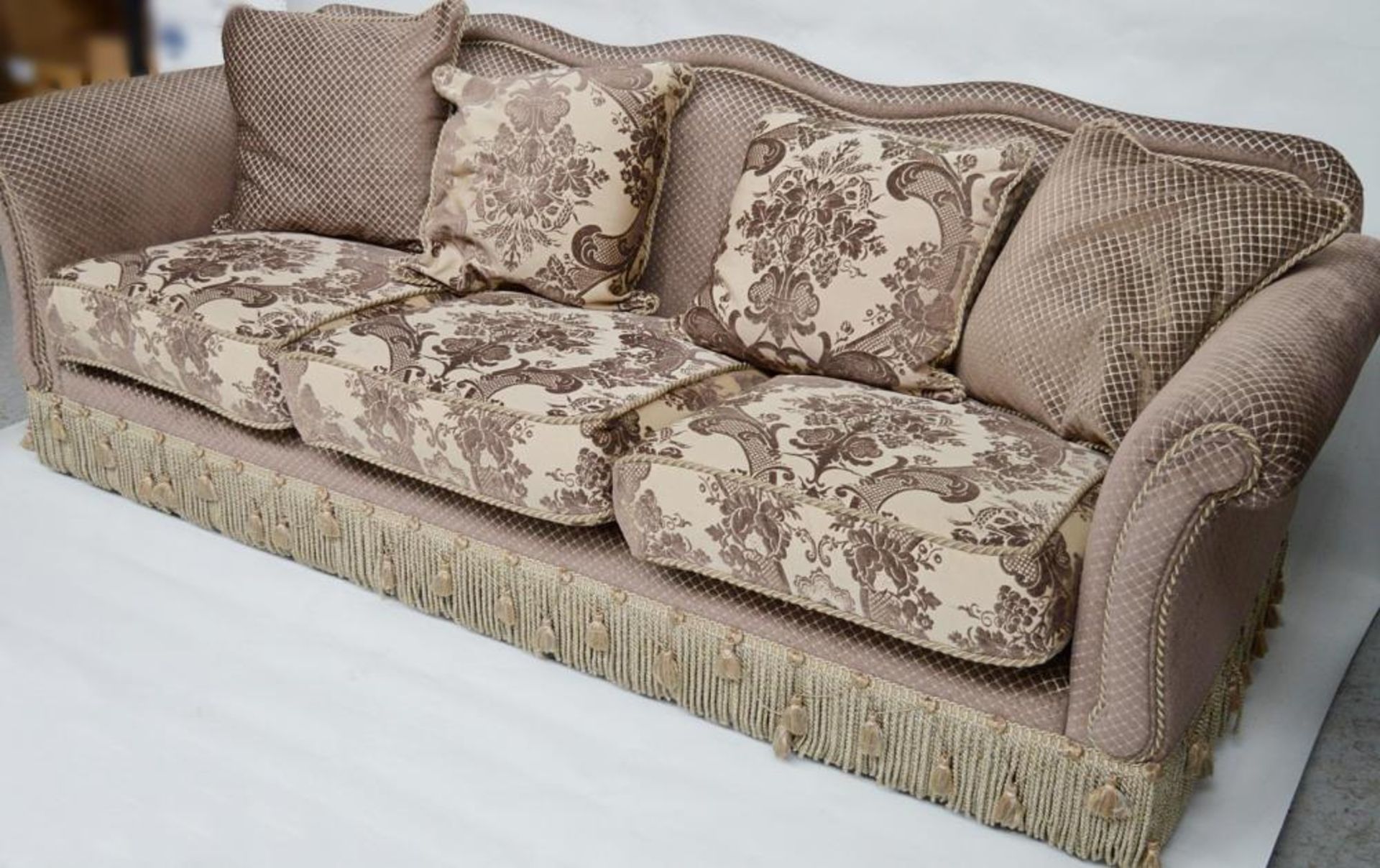 1 x Parker & Farr "Abigail Special" Sofa - Dimensions W240 x H87 x D89cm - Ref: 4081161 - CL087 - - Image 5 of 20