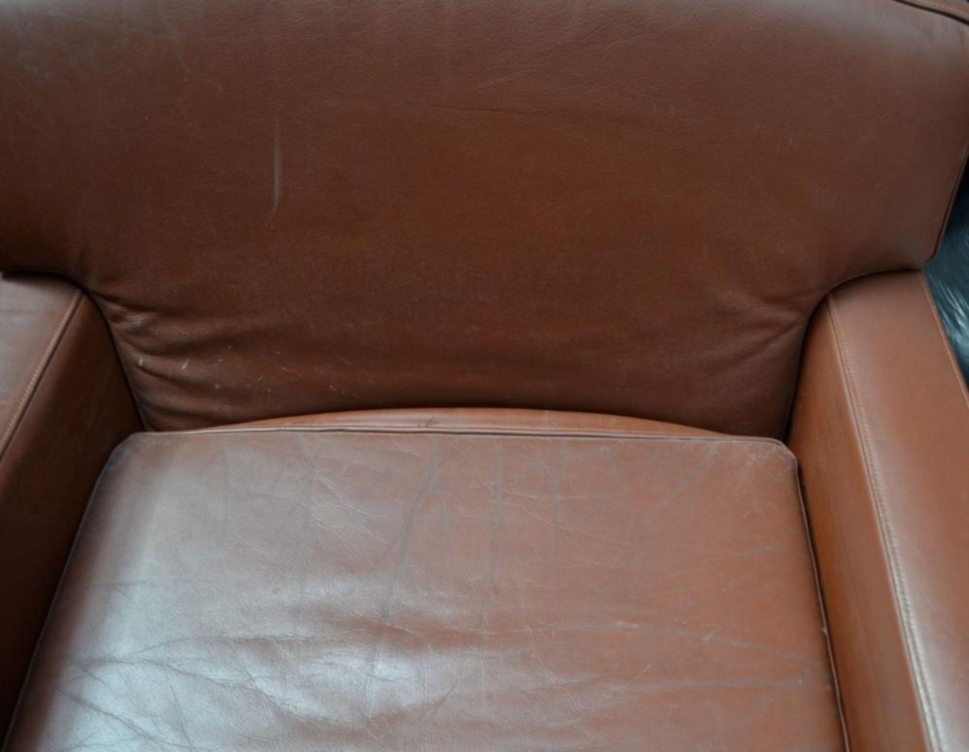 2 x Wide Arm Chairs - H75 x W83 x D76 - Ref: MWI019 - CL218 - Location: Altrincham WA14 Please see - Image 8 of 11