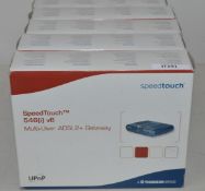 5 x Thompson Speedtouch Routers - Model 546(i) v6 - Unused Boxed Stock - Ref IT192 - CL011 -