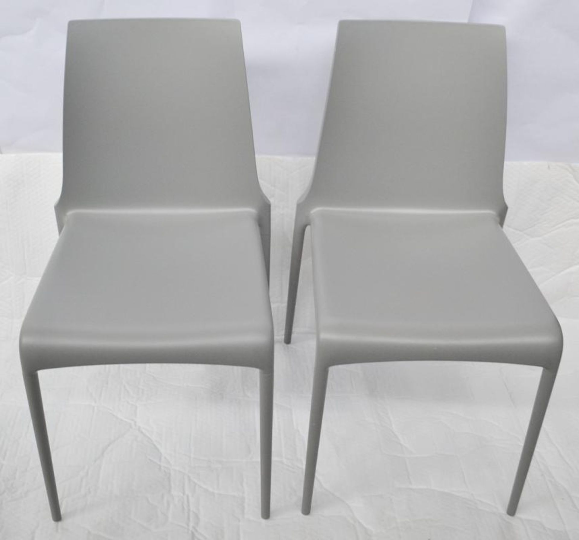 2 x LIGNE ROSET "Petra" Stackable Dining Chairs - Dimensions: W42 x D45 x H83, Seat Height: 46cm - R - Image 7 of 16