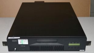 1 x IBM TotalStorage LTO3 Tape Autoloader - Model 3581-L3H - CL400 - Ref IT145 - Location: