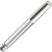 50 x ICE LONDON App Pen Duo - Touch Stylus And Ink Pen Combined - Colour: SILVER - MADE WITH