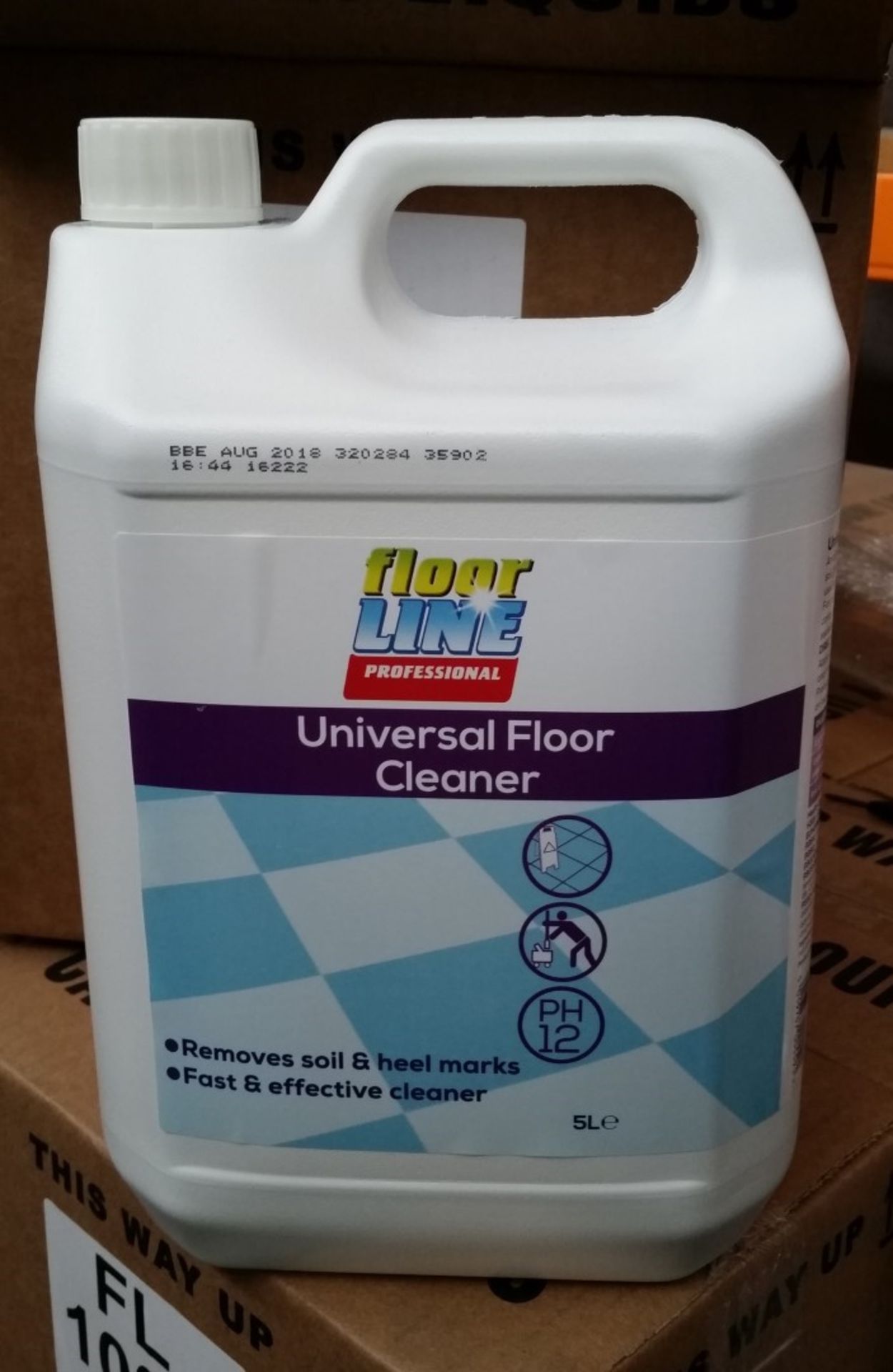 2 x Floor Line Professional 5 Litre Universal Floor Cleaner - Removes Soil & Heel Marks - Fast & - Image 3 of 7