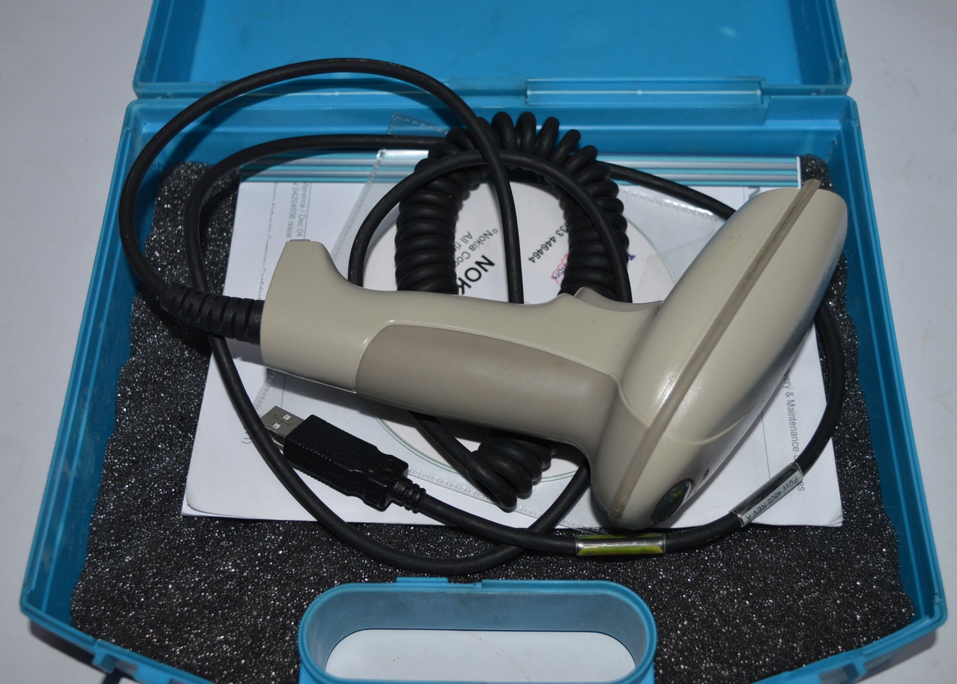 1 x HHP IT3800 Handheld USB Barcode Scanner With Carry Case and Nokia NtraScanner Software Disk - Image 10 of 10